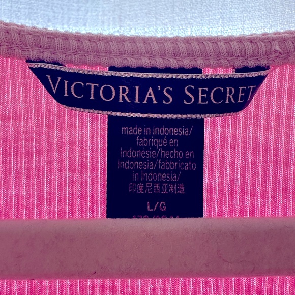 Victoria Secret long sleeve crop wrap top - Size Large - Picture 4 of 4